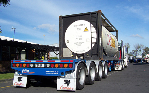 Skeletal Trailers - Up to 30 tonne at Fluidex Transport NZ